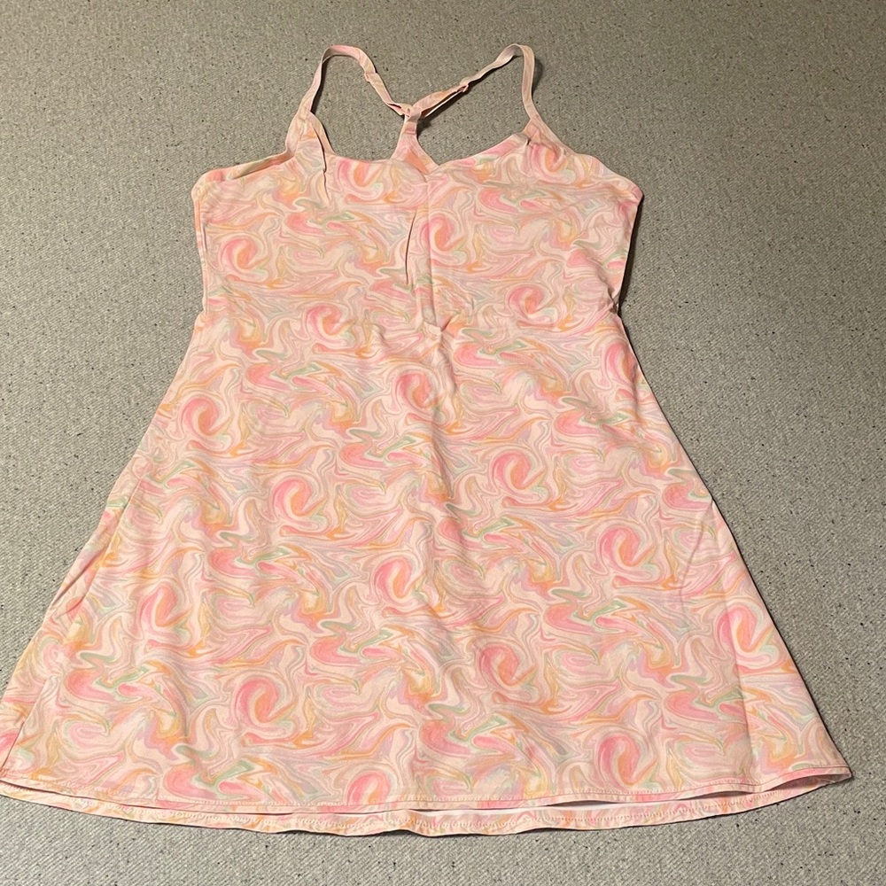 Swirl Patterned Dress